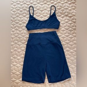 All Things Golden matching workout set